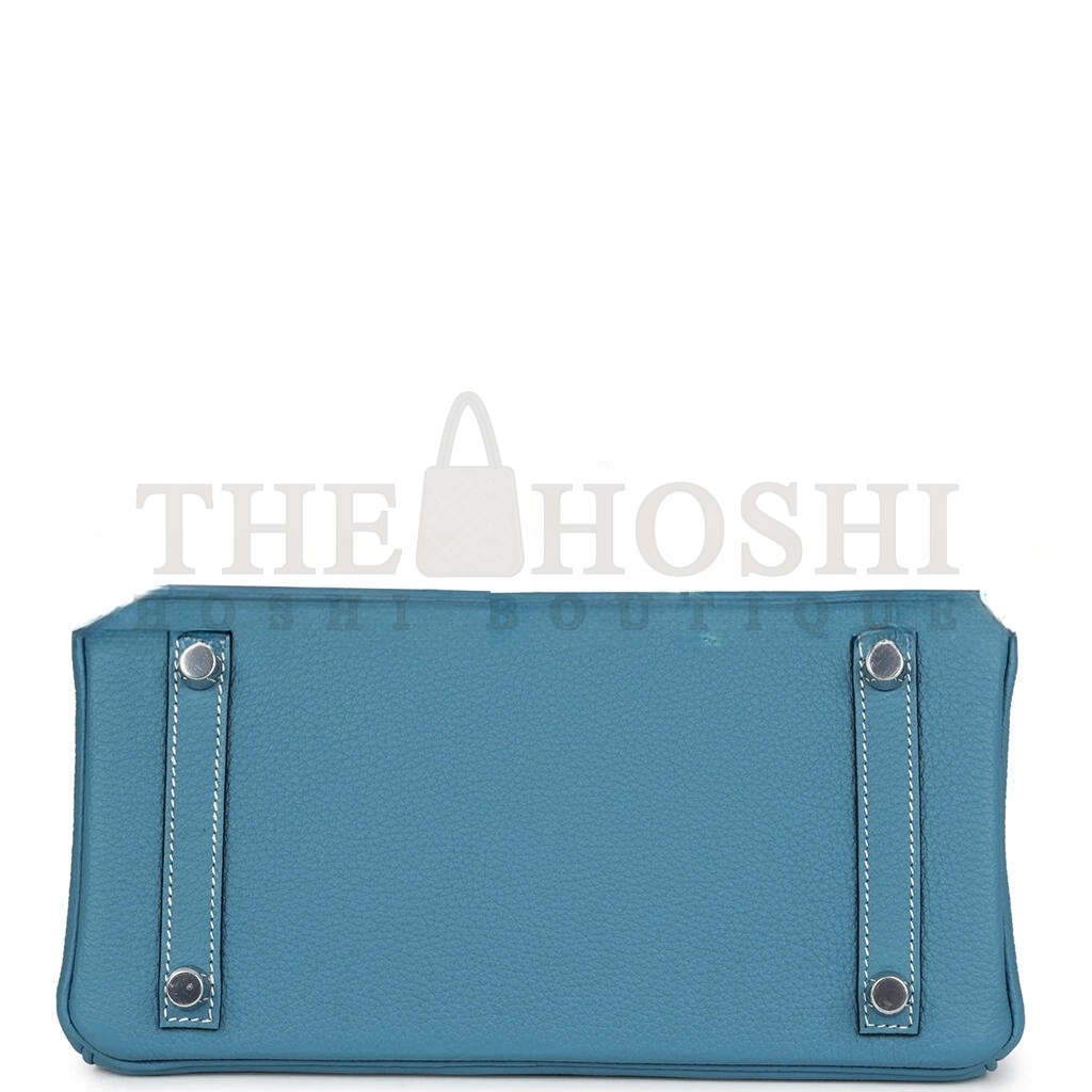 H**me5 BIRKIN 25 BLUE JEAN TOGO PALLADIUM HARDWARE 265378 (25*20*13cm) Master Quality